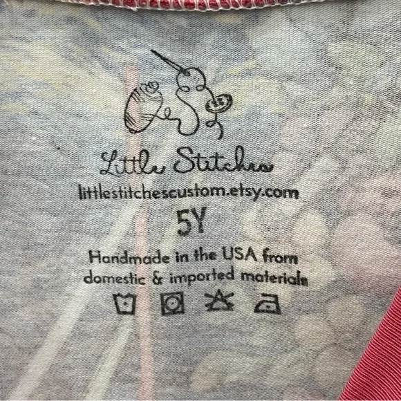 Star Wars Girls Dress Size 5. Little Stitches Shop on Etsy. Custom. Fit & Flare - Picture 4 of 7